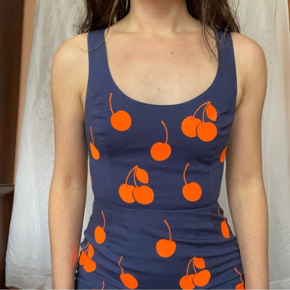 Leifnotes Summer Cherry Drop Sheath Dress - Picture 16 of 16